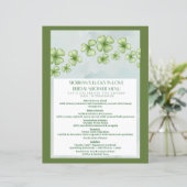 Lucky in Love Bridal Shower Menu (スタンド正面)