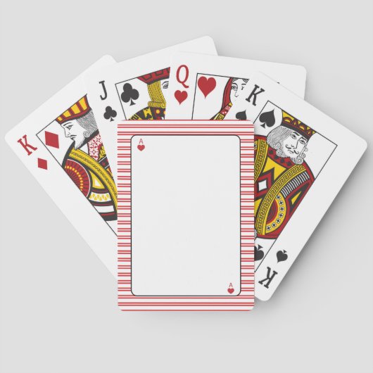 Lucky in Love Plain Playing Card Guestbook トランプ (裏面)