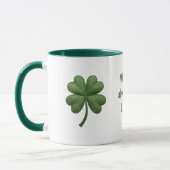 Lucky Irish Four Leaf Clover Mug マグカップ (左)