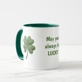 Lucky Irish Four Leaf Clover Mug マグカップ