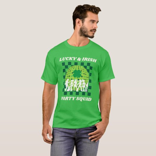 Lucky & Irish Party Squad Tシャツ (正面フル)