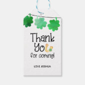 Lucky Irish Shamrock来に感謝 ギフトタグ (正面)