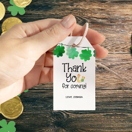 Lucky Irish Shamrock来に感謝 ギフトタグ