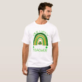 Lucky Kinder Teacher Rainbow Tシャツ (正面フル)