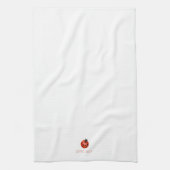 "Lucky Lady" Ladybug Kitchen Towel キッチンタオル (縦)