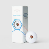 Lucky Ladybug Callaway Supersoft Golf Balls ゴルフボール (パッケージング)