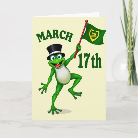Lucky Leap March 17Th Card カード (正面)