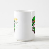 Lucky Leprechaun Cat コーヒーマグカップ (中央)