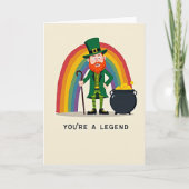 Lucky Leprechaun Legend Card カード (正面)