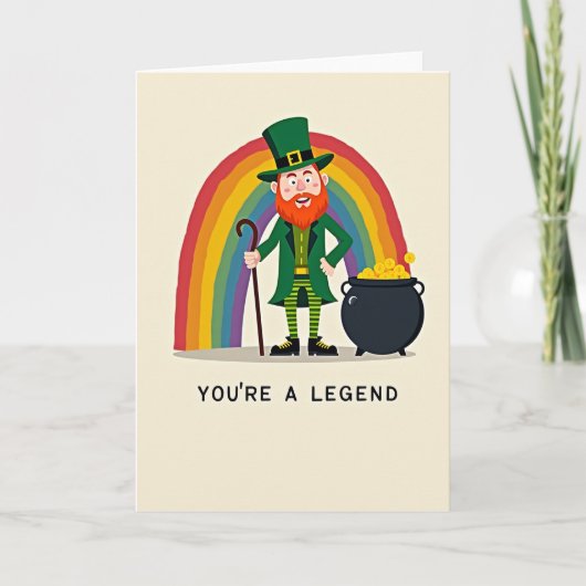 Lucky Leprechaun Legend Card カード (正面)