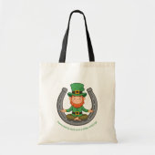 Lucky Leprechaun Meditation トートバッグ (正面)