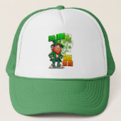 Lucky Leprechaun St Patrick’s Day Shirt – boné キャップ (正面)