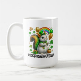 Lucky Little Friend Squirrel コーヒーマグカップ