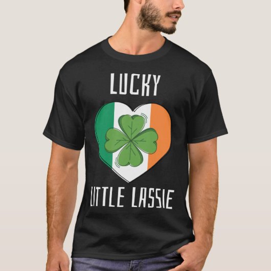 Lucky Little Lassie Teacher St Patrick's Day Party Tシャツ (正面)