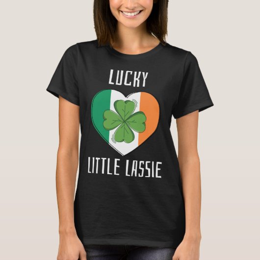 Lucky Little Lassie Teacher St Patrick's Day Party Tシャツ (正面)