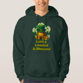 Lucky Loaded Blessed St Patrick’s Day  - camiseta パーカ (正面)