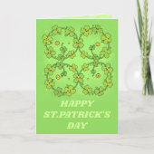Lucky Loops St. Patrick’s Day Card カード (正面)