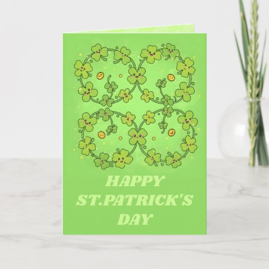 Lucky Loops St. Patrick’s Day Card カード (正面)