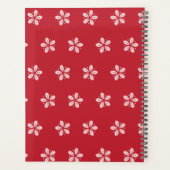 Lucky Mandarin Blossom - Red プランナー手帳 (裏面)