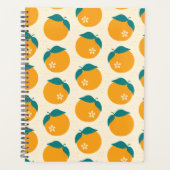 Lucky Mandarin - Cream プランナー手帳 (正面)