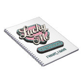 Lucky Me – Positive Energy Notebook ノートブック (右側)