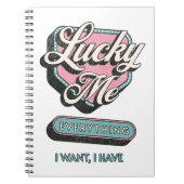 Lucky Me – Positive Energy Notebook ノートブック (正面)