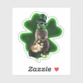 Lucky Meerkat St. Patrick's Day シール (シート)