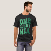 Lucky Mia Grandmother St Patrick's Day Mia Grandma Tシャツ (正面フル)