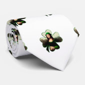 Lucky Mona Lisa St. Patrick's Day ネクタイ (ロール)