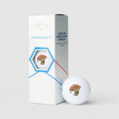 Lucky Mushroom Supersoft Golf Balls ゴルフボール (パッケージング)