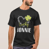 Lucky Nonnie St Patricks Day womens Tシャツ (正面)