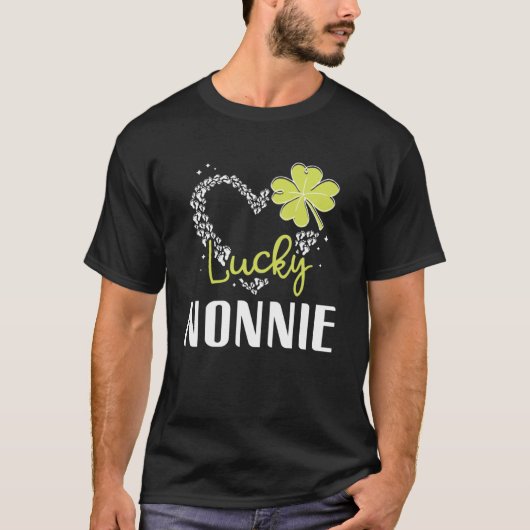 Lucky Nonnie St Patricks Day womens Tシャツ (正面)