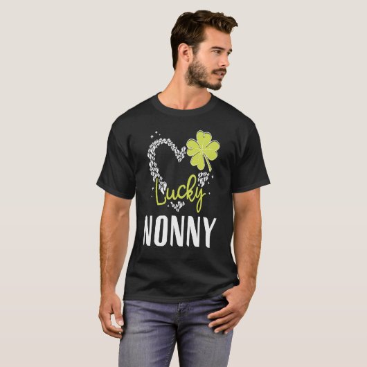 Lucky Nonny  St Patricks Day  womens Tシャツ (正面フル)