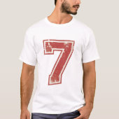 lucky number seven tシャツ (正面)
