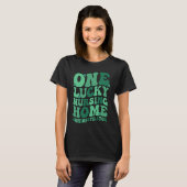 Lucky Nursing Home Administrator St Patrick's Day Tシャツ (正面フル)