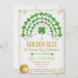 Lucky One 1st Birthday Invitation 招待状