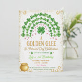 Lucky One 1st Birthday Invitation 招待状 (スタンド正面)