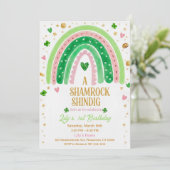 Lucky One 1st Birthday Invitation 招待状 (スタンド正面)