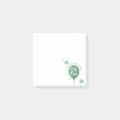 Lucky One 1st Birthday St Patricks Day Clover ポストイット (正面)