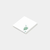 Lucky One 1st Birthday St Patricks Day Clover ポストイット (アングル)