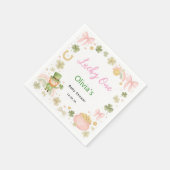 Lucky One Baby Shower Napkins – St Patrick’s Day  スタンダードカクテルナプキン (角)