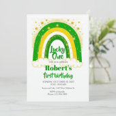 Lucky One Birthday, Shamrock Birthday Invite 招待状 (スタンド正面)