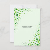 Lucky One First 1st Birthday Party サンキューカード (裏面)