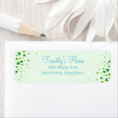 Lucky One First 1st Birthday Party ラベル (インサイチュ)