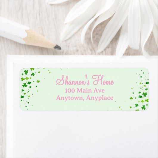 Lucky One First 1st Birthday Party ラベル (インサイチュ)