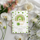 Lucky One First Birthday Invitation 招待状