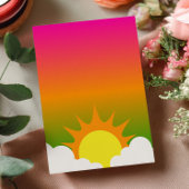 Lucky One Gradient St.Patrick's Day 1st Birthday 招待状