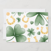 Lucky One Photo Thank You Card 招待状 (裏面)