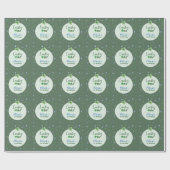 Lucky One St Patrick Boy Birthday ラッピングペーパー (フラット)