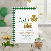 Lucky ONE St Patrick’s Day 1st Birthday 招待状